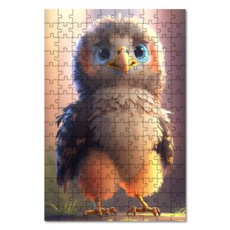 Wooden Puzzle Cute eagle