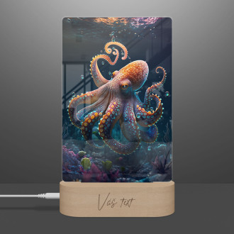 Lamp Adult octopus