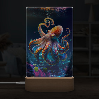 Lamp Adult octopus