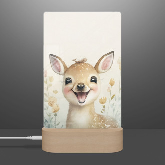 Lamp Watercolor deer