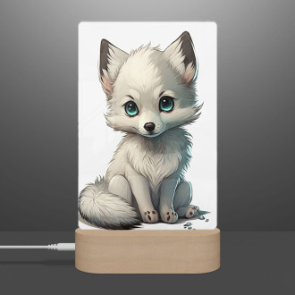 Lamp Little white fox