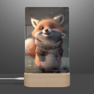 Lamp Cute animated fox 1