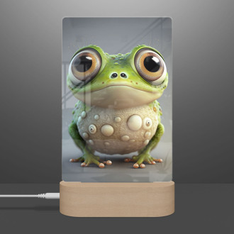 Lamp Cute animated frog 1