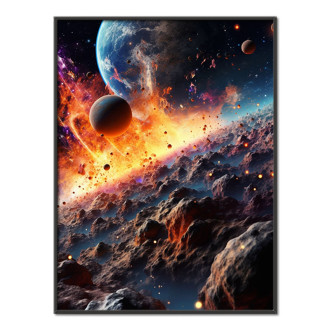 Explosion of planets 1