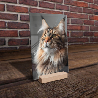 Maine Coon cat realistic