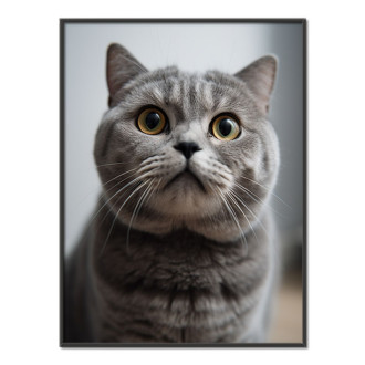 Scottish Fold cat realistic