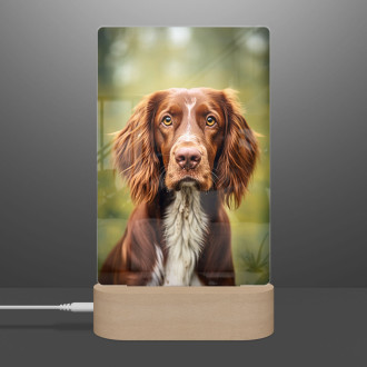Irish Red and White Setter realistic