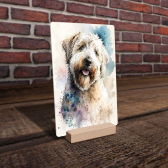 Soft Coated Wheaten Terrier watercolor