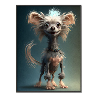 Chinese Crested cartoon