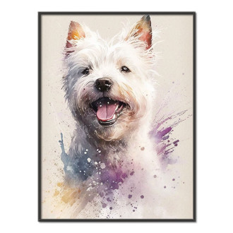 West Highland White Terrier watercolor
