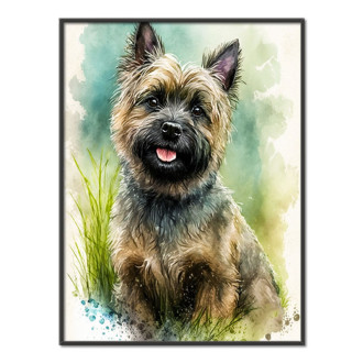 Cairn Terrier watercolor