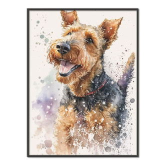 Welsh Terrier watercolor