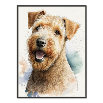 Lakeland Terrier watercolor