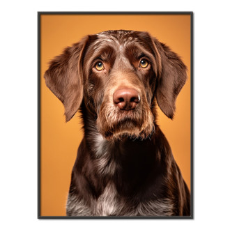 German Wirehaired Pointer realistic