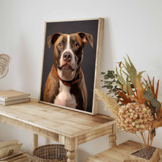 American Staffordshire Terrier realistic