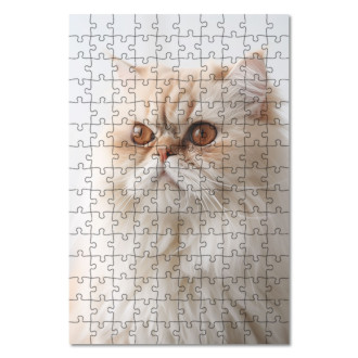 Wooden Puzzle Persian cat realistic