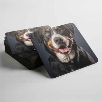 Coasters Greater Swiss Mountain Dog realistic
