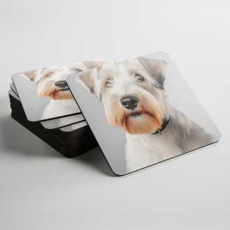Coasters Sealyham Terrier realistic