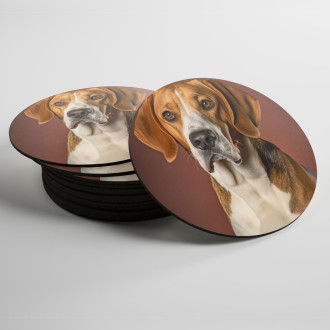 Coasters English Foxhound realistic