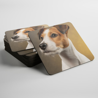 Coasters Parson Russell Terrier realistic