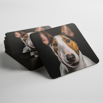 Coasters Bull Terrier realistic
