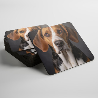 Coasters American Foxhound realistic