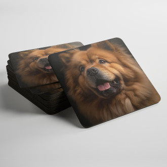 Coasters Chow Chow realistic