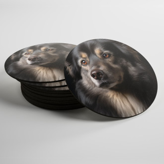 Coasters Finnish Lapphund realistic