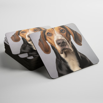Coasters Treeing Walker Coonhound realistic