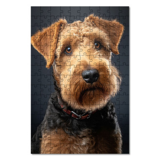 Wooden Puzzle Welsh Terrier realistic