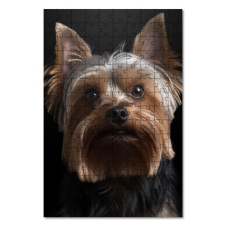 Wooden Puzzle Yorkshire Terrier realistic