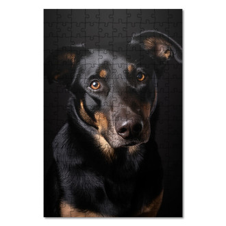 Wooden Puzzle Beauceron realistic