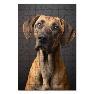 Wooden Puzzle Sloughi realistic