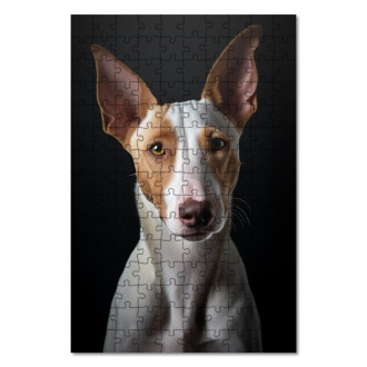 Wooden Puzzle Ibizan Hound realistic
