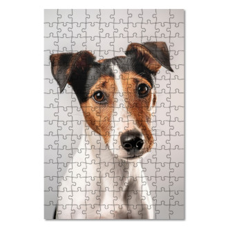 Wooden Puzzle Smooth Fox Terrier realistic