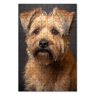 Wooden Puzzle Glen of Imaal Terrier realistic