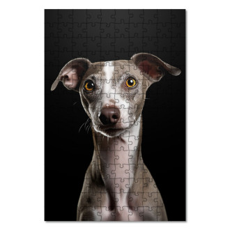 Wooden Puzzle Italian Greyhound realistic
