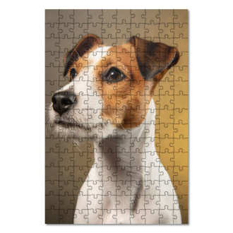 Wooden Puzzle Parson Russell Terrier realistic