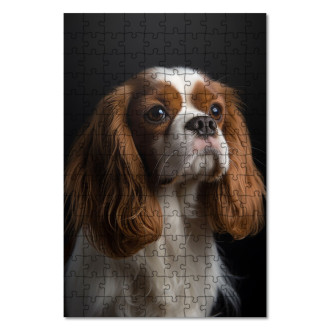 Wooden Puzzle Cavalier King Charles Spaniel realistic
