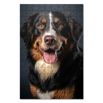 Wooden Puzzle Bernese Mountain Dog realistic