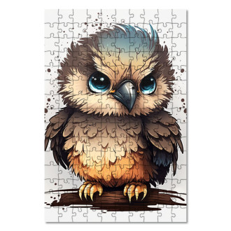 Wooden Puzzle Cartoon Eagle