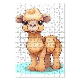 Wooden Puzzle Cartoon Camel