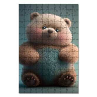 Wooden Puzzle Cute animated teddy bear 1