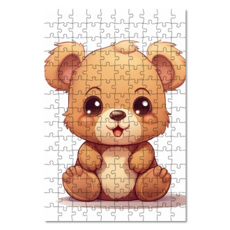 Wooden Puzzle Cartoon Bear