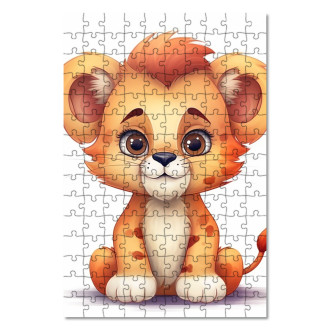 Wooden Puzzle Cartoon lion
