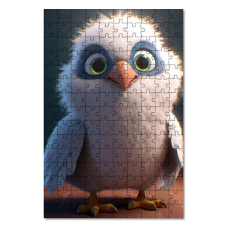 Wooden Puzzle Cute animated eagle 1