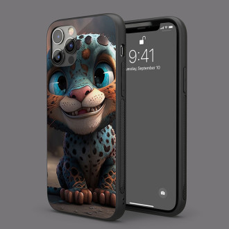 Mobile cover Cute animated leopard 1