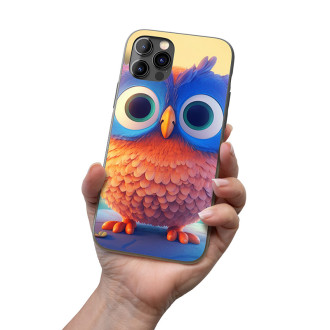 Mobile cover Cute animated owl 1