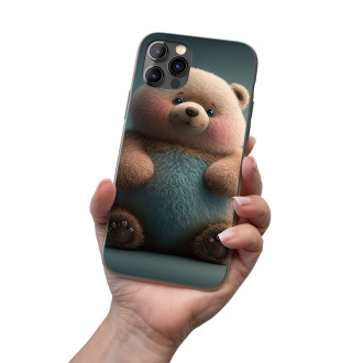 Mobile cover Cute animated teddy bear 1