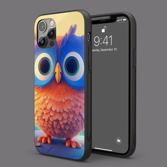 Mobile cover Cute animated owl 1